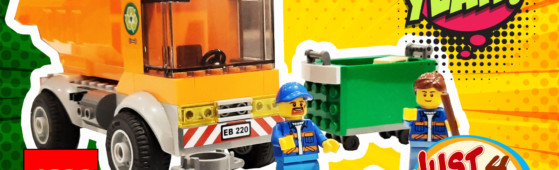 LEGO City – 60220 – Garbage Truck for Children.