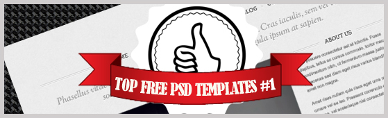10 Free PSD Web Templates 1.
