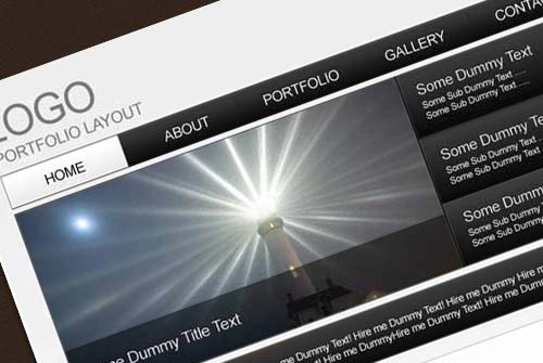 How to Easily Design an Attractive Portfolio Web Template