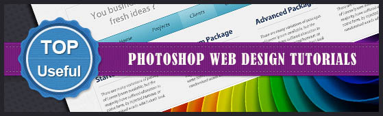 13+ Fresh Photoshop Tutorials – How to Design a Website Template