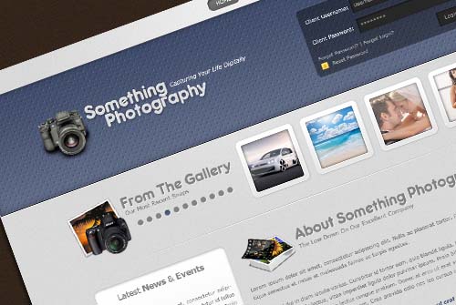 Learn To Create A Photography Style Web Layout