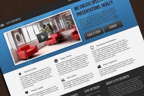 Design a Clean and Professional Business Layout