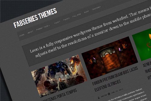 LEON Free Responsive WordPress Theme