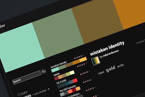 Adobe Kuler - Color Themes Generator