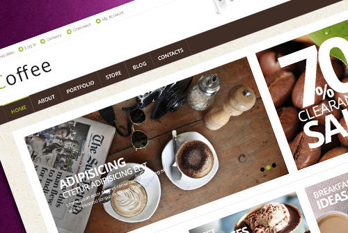 Coffee – Free Woocommerce Theme